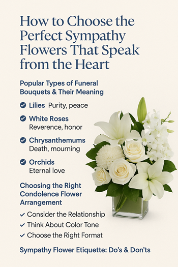 How to Choose the Perfect Sympathy Flowers