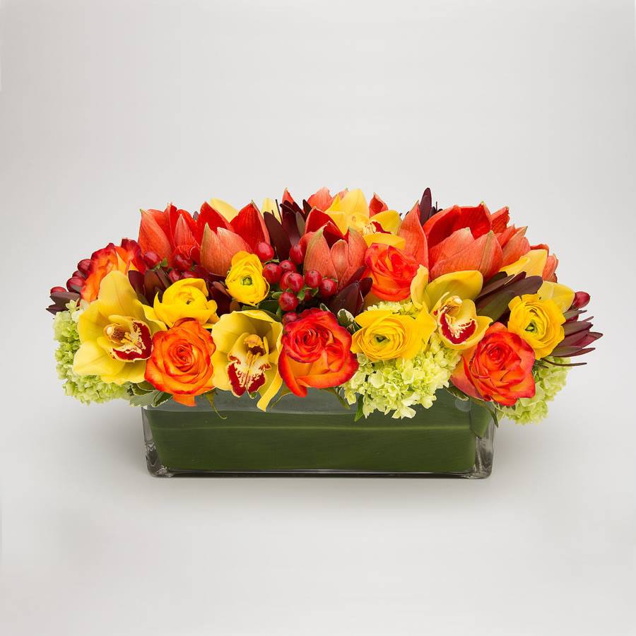 Autumn Splendor Rose: Vibrant Fall Floral Arrangements – Jerome ...